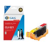 Cartouche compatible Canon CLI-521 - gris - G&G