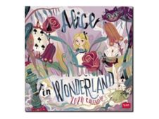 Legami Special Edition - Calendrier 2024 - 30 x 29 cm - Alice au Pays des merveilles
