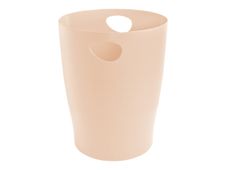Exacompta Ecobin Aquarel - Corbeille à papier - 15L - corail