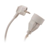 Zenitech - rallonge electrique blanc 3m