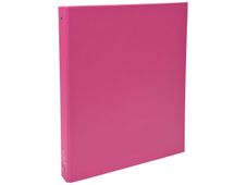 Exacompta - Classeur à anneaux - Dos 40 mm - A4 - pour 225 feuilles - rose