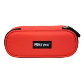 Trousse ovale Offshore - 1 compartiment - rouge - Bagtrotter