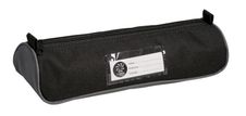 Trousse maxi 1 compartiment - 26 cm - noir - étiquette de personnalisation - Carpentras