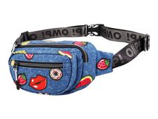 Oh My Pop! Patches - Sac banane - bleu foncé - Karactermania