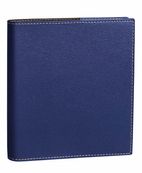 Agenda Club Executif - 1 semaine sur 2 pages - 16 x 16 cm - bleu marine - Quo Vadis