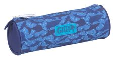 Trousse ronde Greenpack Sharky - 1 compartiment - bleu - Kid'Abord