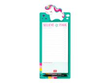Legami Don't Forget - Bloc-notes magnétique - 11 x 28 cm - 60 feuilles - licorne