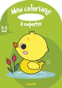 Mon coloriage à emporter (3-5 ans) - Canard