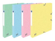 Oxford Top File+ - Boîte de classement - dos 40 mm - disponible dans différentes couleurs pastels