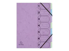 Exacompta Aquarel Harmonika - Trieur 7 positions - disponible dans différentes couleurs