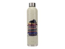 Kiub Bug Art - Gourde bouteille thermique - 750 ml - chat/coussins