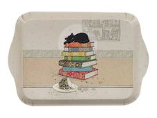 Kiub Bug Art Chaton - Plateau mélaminé - livres