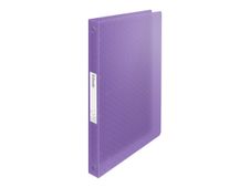 Esselte Colour'Breeze - Classeur à anneaux - A4 - pour 140 feuilles - lavande translucide