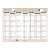 Lecas Brut - Calendrier 7 mois par face - 32 x 42 cm