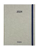 Agenda Barista - 1 semaine sur 2 pages - 17 x 22 cm - bleu - Brepols