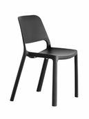 Chaise elemens - interieur/exterieur - noir