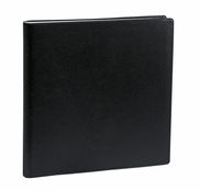 Agenda Impala Executif - 1 semaine sur 2 pages - 16 x 16 cm - noir - Quo Vadis