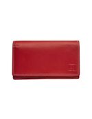 Porte-monnaie accordéon Dakota - rouge - label M