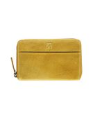 Porte-monnaie à fermeture éclair Savannah - petit format - ocre - label M