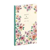 Agenda Green by Julie Adore - 1 semaine sur 2 pages - 16 mois  - 9 x 16 cm - mauve - Exacompta