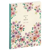 Agenda Green by Julie Adore - 1 semaine sur 2 pages - 16 mois - 15 x 21 cm - mauve - Exacompta