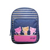 Sac à dos maternelle Lililou - 1 compartiment - noir - Bagtrotter