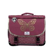 Cartable réversible Butterfly 38 cm - 2 compartiments - papillon - Pol Fox