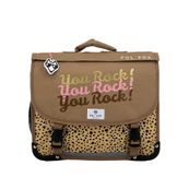 Cartable réversible You Rock 41 cm - 2 compartiments - safari - Pol Fox