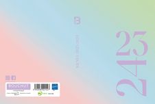 Agenda Dip Dye - 1 jour par page - 12,5 x 17,5 cm - vert - Bouchut