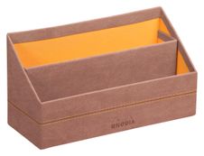 RHODIA Rhodiarama - Porte-courrier - bois de rose - en polyuréthane