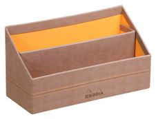 RHODIA Rhodiarama - Porte-courrier - taupe - en polyuréthane