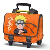 Naruto Chikara - Cartable avec chariot amovible 38 cm - 1 compartiment - Karactermania