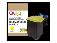  Cartouche laser compatible Konica Minolta A0X5252 - jaune  - OWA 