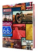 Agenda Riders - 1 jour par page - 12,5 x 17,5 cm - Oberthur