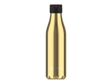 Les Artistes Paris - Gourde Bouteille isotherme 500 ml - cristal or - acier inoxydable