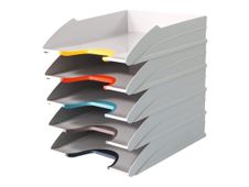 Durable Varicolor Mix - Corbeille à courrier - gris anthracite
