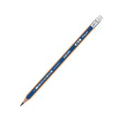 Maped Black'Peps - Crayon à papier - HB - Embout gomme