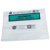 E.Pack La Couronne - 100 Pochettes porte-documents  162X210 - cristal 50 gr -  Adhésif