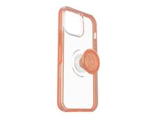 OtterBox Otter  - coque de protection pour iPhone 13 Pro Max - transparent avec contour orange