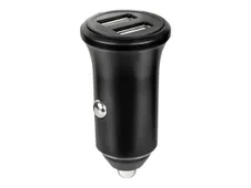 BIGBEN Connected - Double Chargeur voiture - USB A+A - 4.8A (2.4+2.4A) - FastCharge - Noir