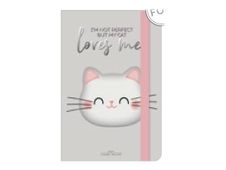 Agenda semainier - 1 semaine par page + 1 page de notes - 12 x 18 cm - chaton - Legami Photo Collection