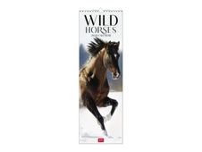 Legami - Calendrier mensuel 2024 - 16 x 49 cm - wild horses