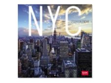 Legami - Calendrier mensuel 2024 - 18 x 18 cm - NYC 