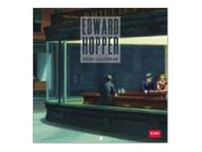 Legami - Calendrier mensuel 2024 - 18 x 18 cm - Edward Hopper 