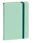Agenda Affaires Prestige Silk - 1 semaine sur 2 pages - 10 x 15 cm - vert - Quo Vadis