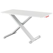 eitz Ergo – Station de travail assis/debout – Réglage pneumatique jusqu’à 31 cm – Blanc