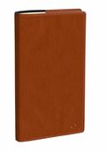 Agenda Marlow Italnote avec répertoire - 1 semaine sur 2 pages - 8,8 x 17 cm - camel - Quo Vadis