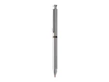 LAMY st Tri - Stylo 3 en 1 - noir, rouge et portemine - corps inox satiné