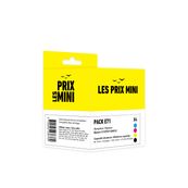 Cartouche compatible Epson T0715 Guépard - pack de 4 - noir, jaune, cyan, magenta - LES PRIX MINI