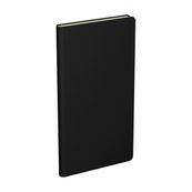 Agenda de poche Classique - 1 semaine par page - 9 x 17 cm - noir - Lecas